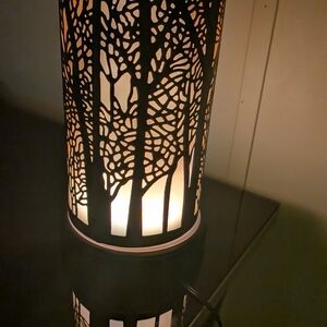 Scentsy Black and White Candle Holder